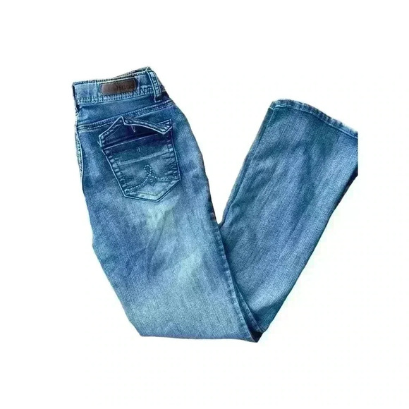 MUDD | Vintage Y2K Girls low rise straight leg Jean | SIZE 14R - Picture 7 of 9
